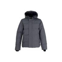 Macmillan Parka 17: Žąsų pūkų striukė, modelis 3804M, Kanados žiemoms - Unisex viršutinis drabužis black
