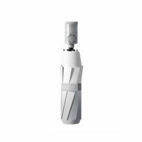 Umbrella with Fan Usb Rechargeable 2-in-1 for Commuters, pilka spalva
