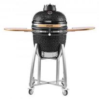 Keraminė Kamado kepsninė rūkykla , 45 cm, su ratukais ir termometru