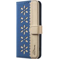 Atlenkiamas odinis dėklas Realme 12 Pro Plus 11 11X C75 C55 C53 dangtelis buferis minkštas verslo galinis dangtelis BF36 Realme 11 5G beige