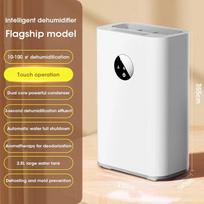 Išmanusis drėgmės surinkėjas 2,5 l didelės talpos su laikmačiu drėgmės absorbcija Džiovinimas Pašalina drėgmę Pelėsį Drėgmę Miegamajam Biurui EU Plug white