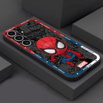 Phone Case for Samsung Galaxy S24 S22 Plus S23 S8 S9 S10e S20 FE S21 Ultra 5G S10 Marvel Spider Man Venom Cover Black Soft Galaxy S21 Plus black
