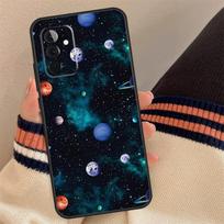 Planet Space Star Case For Samsung Galaxy A55 A35 A33 A53 A13 A23 A17 A06 A16 A56 A36 A54 A34 A14 A52 A32 A15 Samsung A13 4G black