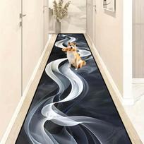 1Pcs Anti Fatigue Kitchen Rugs,Abstract Art Print Waterproof Non-Slip Thick Cushioned Kitchen Mat Heavy Duty Comfort Standing Mat for Kitchen 40*120cm beige