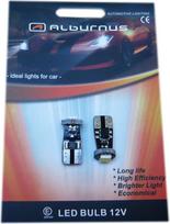Lemputės Alburnus W5W/T10, 1LED SMD Canbus