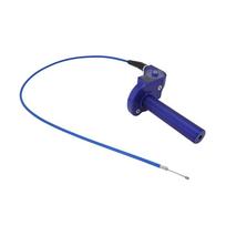 CNC Throttle Assembly 7/8  22mm Twist Throttle Grips Cable For CRF KLX SSR TTR 110 125 150 200 250cc Dirt Pit Bike ATV Mini Bike blue