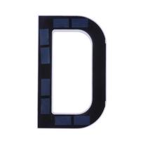 17cm Solar LED House Numbers & Letters for Outside LED Address Sign Wall Mount for Home Exterior Residences Apartments Factories