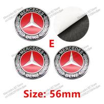56mm 60mm 75mm Car Wheel Center Hub Cap Emblem For Mercedes Benz W204 W205 W212 W213 W221 W177 W246 GLA GLC CLA A Accessories CI1