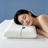 2026 Zero Pressure Memory Foam Pillow - Deep Sleep, Slow Rebound Hotel Style 40*70*10cm High Pillow black
