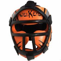 Boxing Headgear Shock Absorbing Full Face Thickened Padding Spar Arena for L