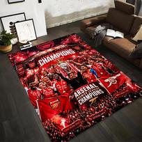 Premier League Champions Celebration Rug Non-slip rug suitable for living room and bedroom sofas 70x100cm( 27x39in )