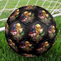 World Cup Trophy Celebration Size 5 Soccer Football Machine-Stitched Indoor/Outdoor Training and Matches for Football Accessories zq