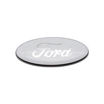 Car Front Grill Badges Logo Sticker Rear Trunk Emblem Lid Covers For Ford Ecosport Mustang Kuga Fiesta Fusion Focus 2 3 4 Mondeo 11.5x4.5cm