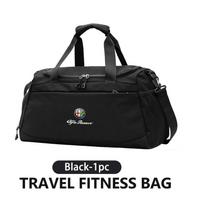For Alfa Romeo Car Logo Gym Bag Waterproof Outdoor Sports Bag Golf Travel Backpack GT Stelvio F1 Brera Volante Tonale Gloria