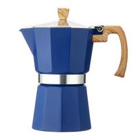 Easy Pot Moka Maker Espresso To Clean Stovetop Coffee Percolator Aluminum Italian Design 150ML