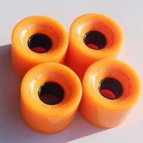 60x45mm PU Longboard Wheels 78A Street Skating Cruising Surf Skate Banana Board Adult Use Orange