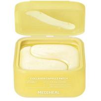 MEDIHEAL Vitamin C Collagen Capsule Patch 60 Patches 106g – Brightening, Firming & Wrinkle Care Hydrogel Facial Patch beige