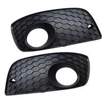 Car Front Bumper Fog Light Cover Lower Grill Grille Fog Light Frame for VW Golf MK5 GTI 2004 2005 2006 2007 2008 2009 1K0853665S Left and Right