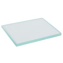Leather Polishing Tempered Glass Burnisher Slicker Leather Craft Tools 130 x 100 x 8mm white