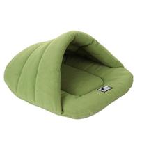 Cozy Cat Dog House Puppy Cave Pet Sleeping Bed With Super Soft Plush Surface M žalia