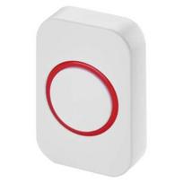 Emos Lauko durų skambučio mygtukas P5732T, 1 vnt., 17x40x60mm, IP44, 1x3V CR2032, belaidis, 433MHz, iki 100m