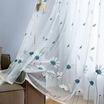 Geometrinė paukščių lizdo permatoma uždanga svetainei  Sviesi balsas  langui miegamojo tiulio užuolaidos virtuvėje, baltos spalvos kortinai 100*270cm 1pcs white
