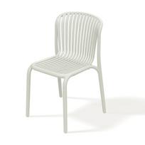 Lauko kėdė Ferne Brene Senza, smėlio spalvos plastikinė, modernaus stiliaus, stabili