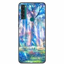 Skirta TCL 20 SE dėklas, prabangus silikoninis TPU minkštas dangtelis, telefono dėklas, skirtas TCL 20 SE T671H, animacinis Funda, spalvingas Capa, atsparus smūgiams Coque TCL 20 SE