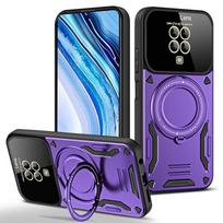 Dėklas Xiaomi Redmi Note 9 Pro, Šarvuotas dangtelis su magnetiniu laikikliu automobiliui, skirtas Xiaomi Redmi Note 9S Note9 9Pro, Apsauga kamerai, Coque Redmi Note9Pro Max black