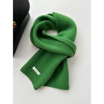 Kašmyro šalikėlis Naujas Vienspalvis Universalus Žieminis Šiltas Megztas Šalikas Vyrams ir Moterims 160*20cm green