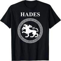 Pretend I'm Hades Costume Halloween Greek God Lazy Easy T-Shirt XXXXL black