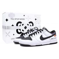 Nike Dunk Skateboard Shoes Unisex Low top Black/Purple/White DD1391-100(Team25-S-BOX) 39 black