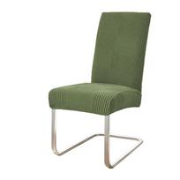 Jacquard Dining Chair Covers Anti-dirty Elastic Durable Chair Slipcover All-inclusive M Size Seat Cover for Party Wedding Decor 1PC Chair Cover gray