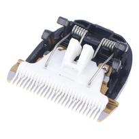 Pet Electric Hair Clipper Trimmer Dogs Cutting Ceramic Titanium Knife Blade Professional Pet Scissors black