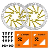 2 vnt. BUCKLOS Diskinio stabdžio rotorius G3 Dviračio stabdžių rotoriai 160mm 180mm 203MM Itin lengvas Road MTB Dviračio rotorius Shimano Sram white