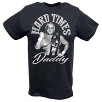 Dusty Rhodes Hard Times Champion Daddy Tshirt XL gray