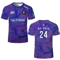 2025 New Valorant Esports Pro League Paper Rex Team Uniforms Youth PRX VCT Player Training Jerseys Men's Quick Dry Loose T-Shirt 6XL blue