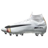 Nike Mercurial Superfly 6 AG Artificial Ground Slip Resistant Abrasion Resistant Soccer Shoes Unisex White AJ3546-109 41