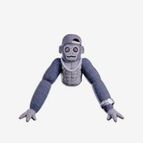 25cm Baboon Plush Toys Anime Peripherals Collection Room Decoration 2026 Toy Kid Birthday Gifts New Soft Doll gray