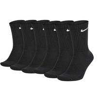 Nike Crew Socks Unisex Combo Set Black SX7664-010 M black