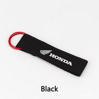 Nailoninis dirželis Motociklo emblemos Raktų pakabukas Raktų grandinėlės žiedas Honda CB1000 CB650F CBR250 CBR600RR CB650R Shadow PCX XADV CBR100RR RH6 juoda