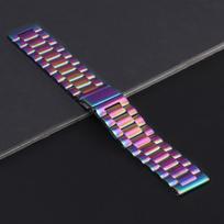 22mm 20mm 18mm Metal Strap for Samsung Galaxy Watch 46mm/3/Gear S3/Huawei Watch GT 2/3 Pro Stainless Steel band for Amazfit GTR 18mm black