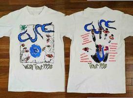 Vintage 1992 The Cure Wish Tour Both Sides T-Shirt XXXXL gray