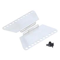 RC Crawler Car Metal Side Pedal Rock Sliders Replacement Accessory Fit MN99S V2 MN98 V2 MN78 1/12 RC Off-Road Vehicle