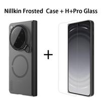 Nillkin Magnetinis dėklas OPPO Find N6 Kameros apsauga PC Kietas galinis dangtelis Oro pagalvės Bamperis CA4017 Find N6