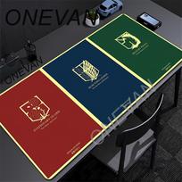 Attack On Titan Mouse Pad Gaming Accessories Keyboard Large Rubber Desk Mat Anime Computer Carpet Pc Gamer Non-slip Mousepad Xxl 30cmx60cm