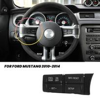 Automobilio kairės pusės vairaračio kruizo valdymo jungiklis Ford Mustang 2010-2014 DR3T-9E740-EBW juoda