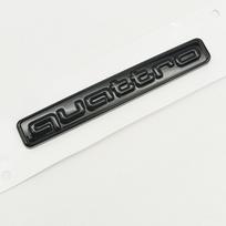 95mm 3D ABS Car Rear Trunk Badge Side Emblem Sticker For Audi A3 A4 A5 A6 A7 A1 A2 Q3 Q5 Q7 S3 S4 S5 S6 TT Quattro Accessories