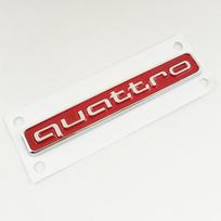 95mm 3D ABS Car Rear Trunk Badge Side Emblem Sticker For Audi A3 A4 A5 A6 A7 A1 A2 Q3 Q5 Q7 S3 S4 S5 S6 TT Quattro Accessories
