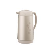 Zojirushi Glass Hand Pot Vacuum Keeps Drinks Hot or Tabletop Matte 1.0L, Insulated, Cold, Pot, Screw-on Lid, Handle, Beige, AG-KE10-CM